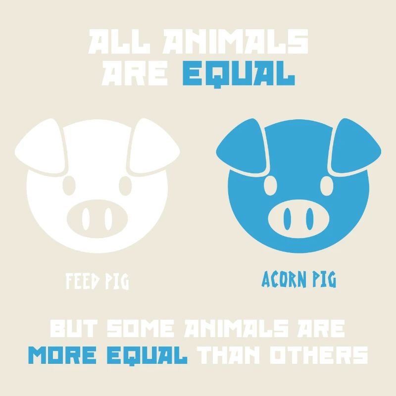 Futterschwein, Eichelschwein (dunkel)