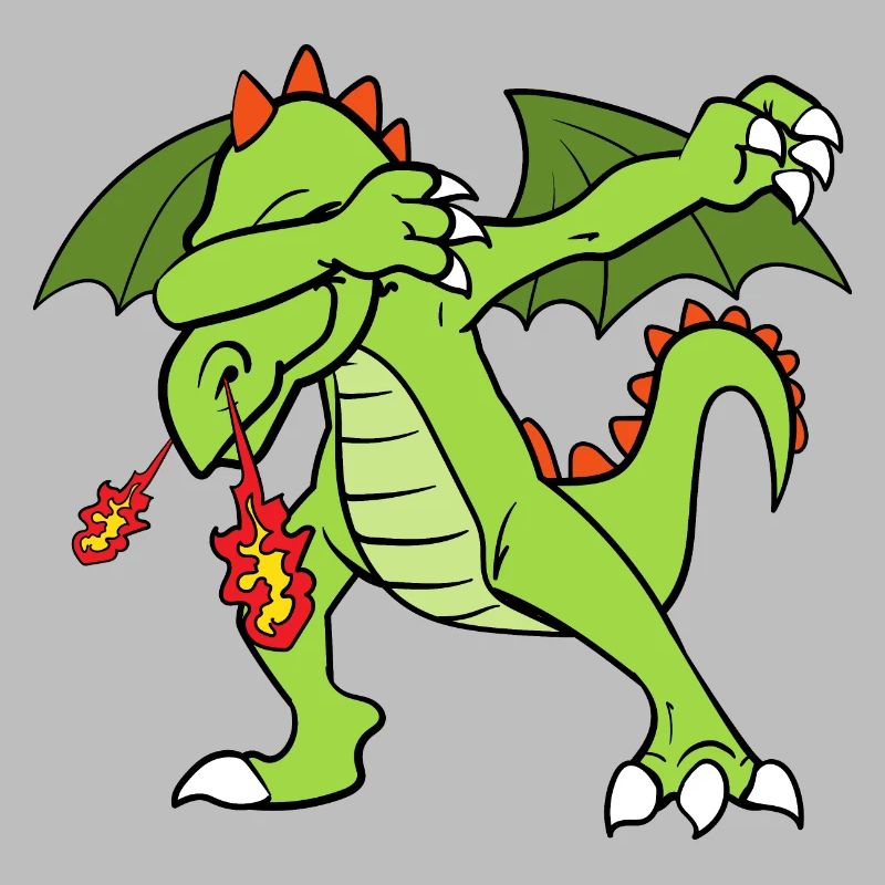 Dabbing Dab Dragon