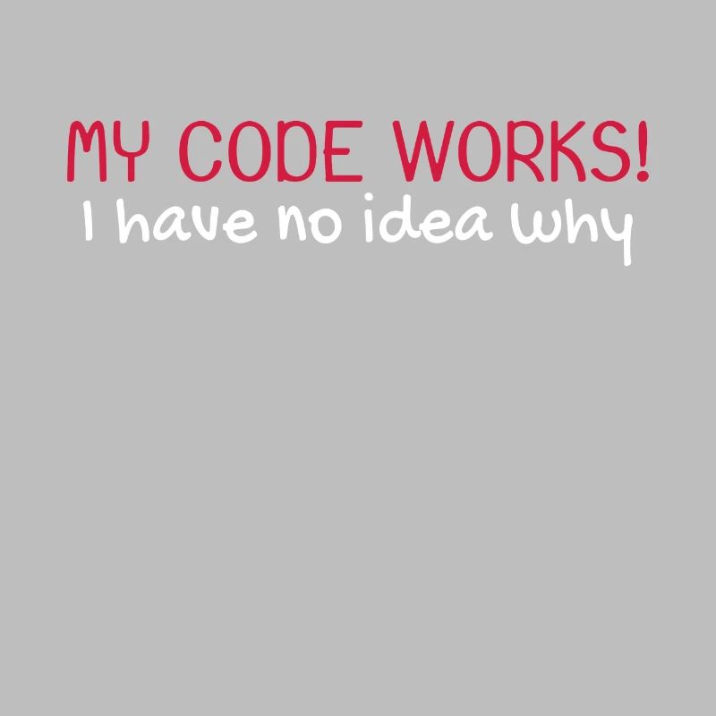 My code works Programmeur Informaticien
