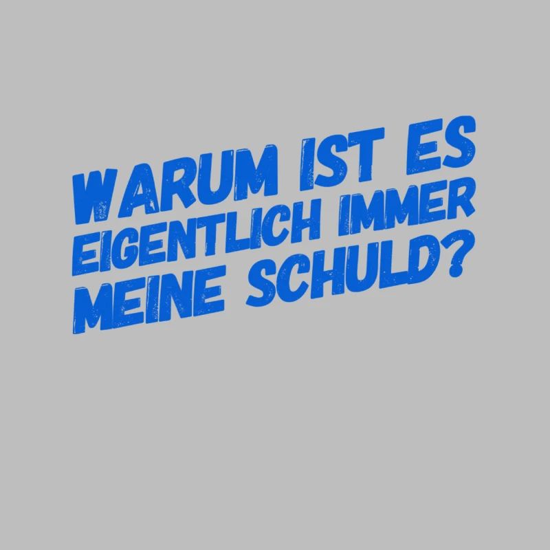 vor dir steht der Sündenbock