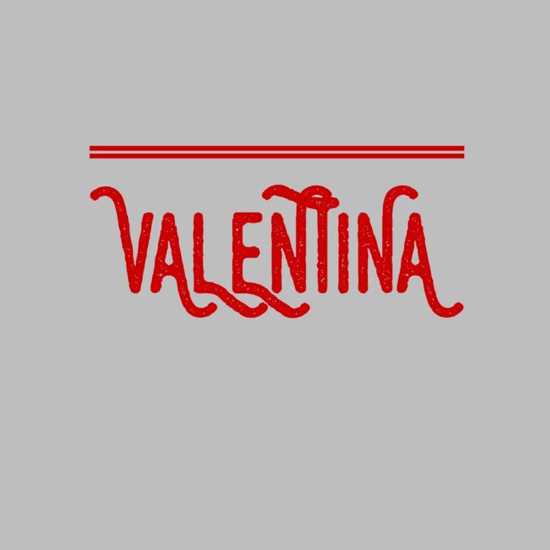 vor dir steht eine Valentinsfrau