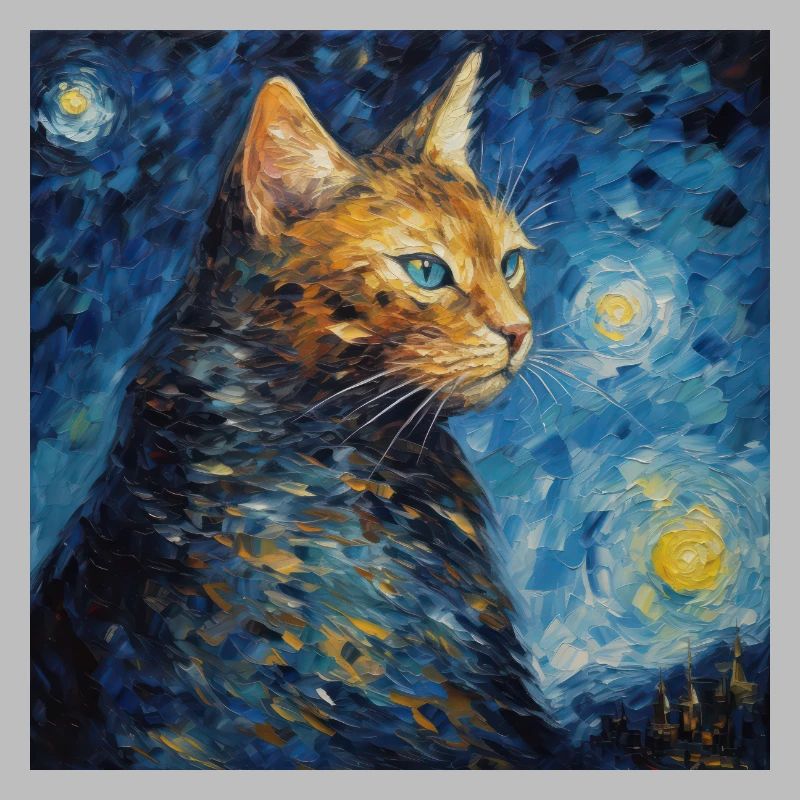 Chat, Motif De Chat