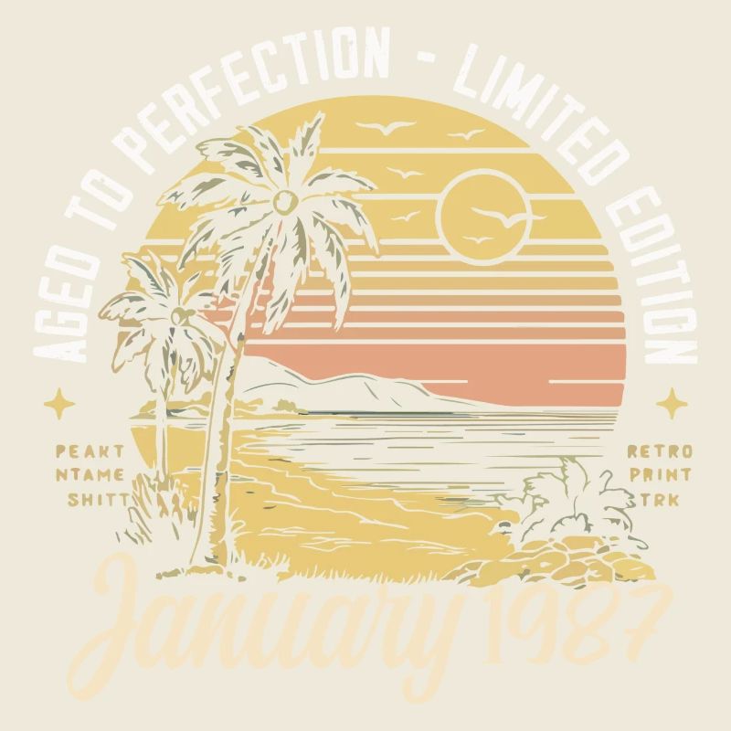 1987 Geburtstag Januar 1987 - Geschenk Januar 1987