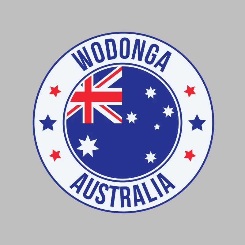 Wodonga Australia Abzeichen