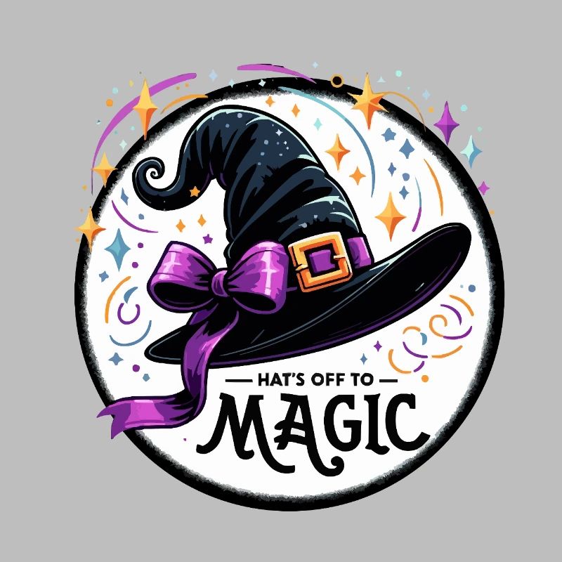 Witch Hat Magic Illustration