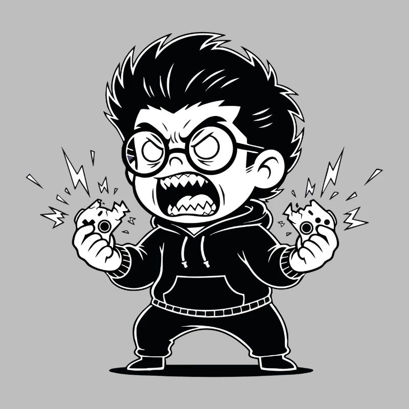 Gamer Anger Controller Broken Rage