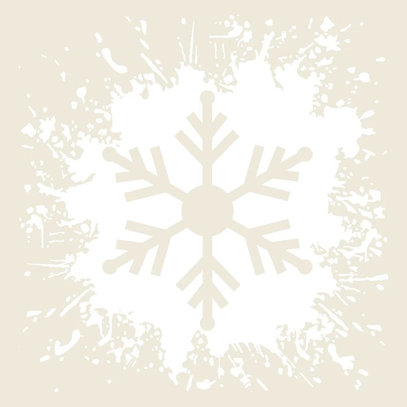 Cristal de glace de flocon de neige flocon de neige splash3