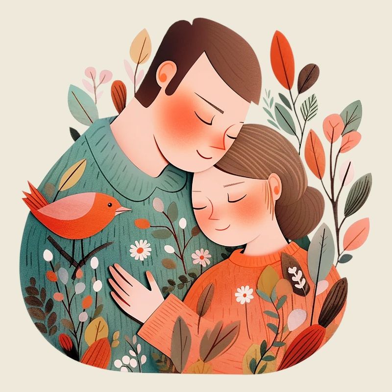 Couple in love