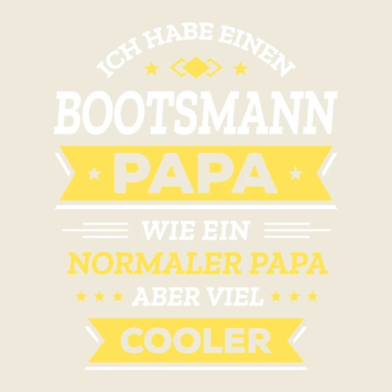 BOOTSMANN PAPA - COOLER ALS NORMAL, MARITIME HELD