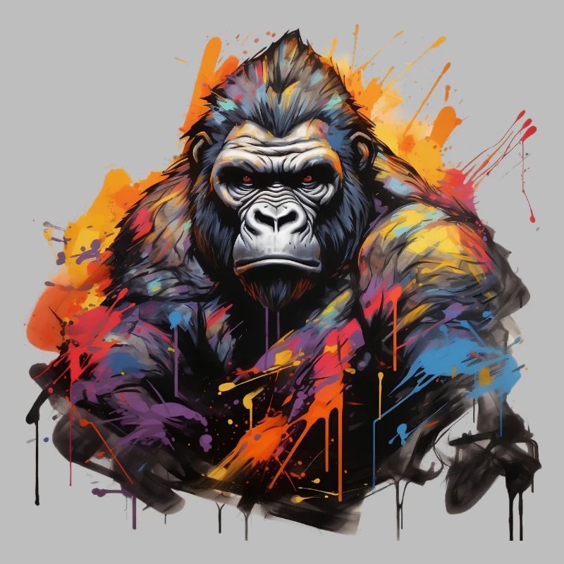Stoic Gorilla. Graffiti-style wisdom.
