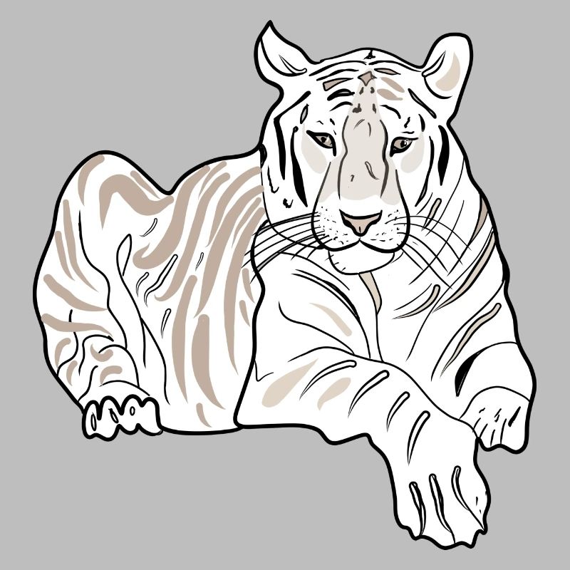 LYING TIGER