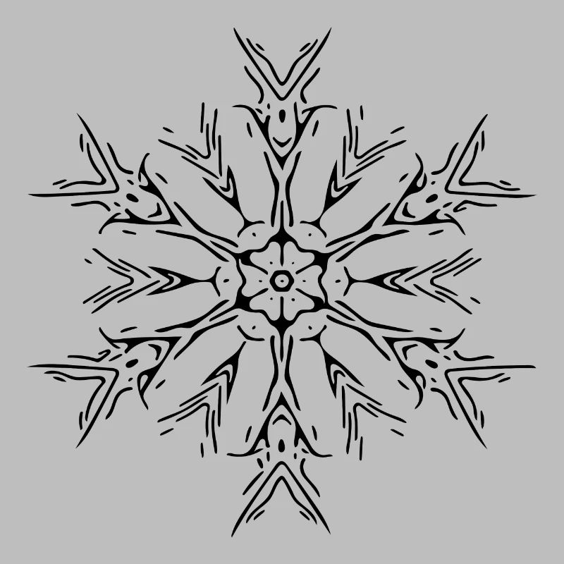 Mandala Lines Abstract Shape Pattern