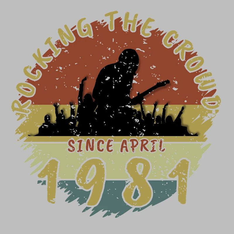 44. Geburtstag Rocking the crowd GIT 04/1981