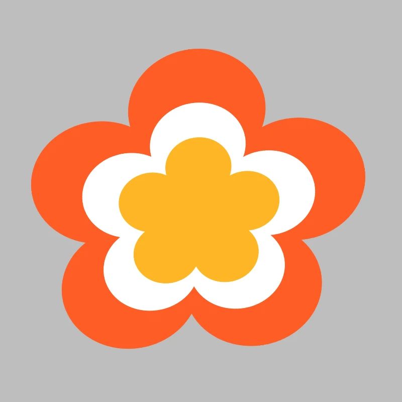 70s Flower Pattern
