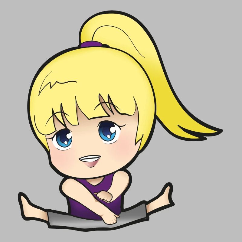 Chibi Anime Manga Splitkick