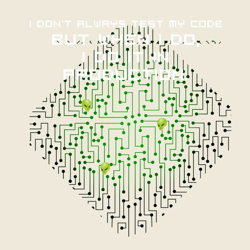 test code nerd joke spruch pc programmierer geek i