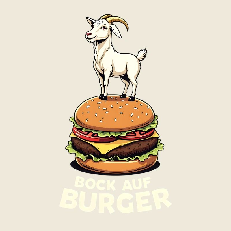 Bock Auf Burger Lustiger Burger Spruch Burger