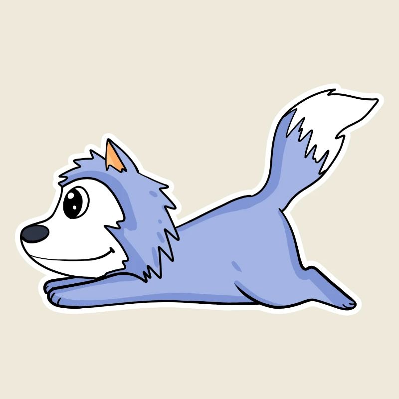 lying wolf