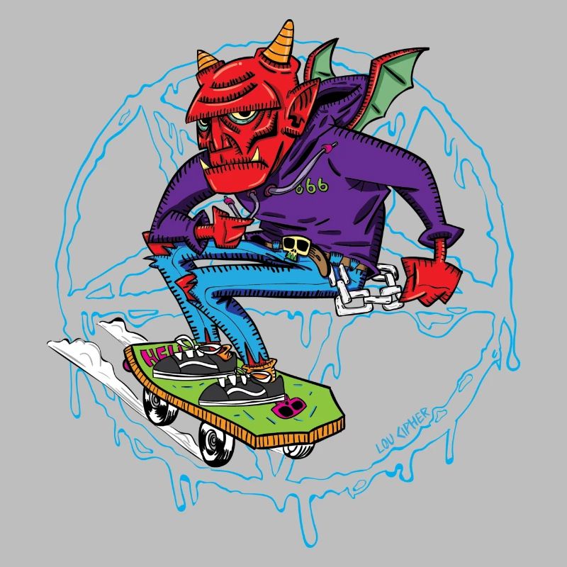 Skate oder ... brenn in der Hölle!