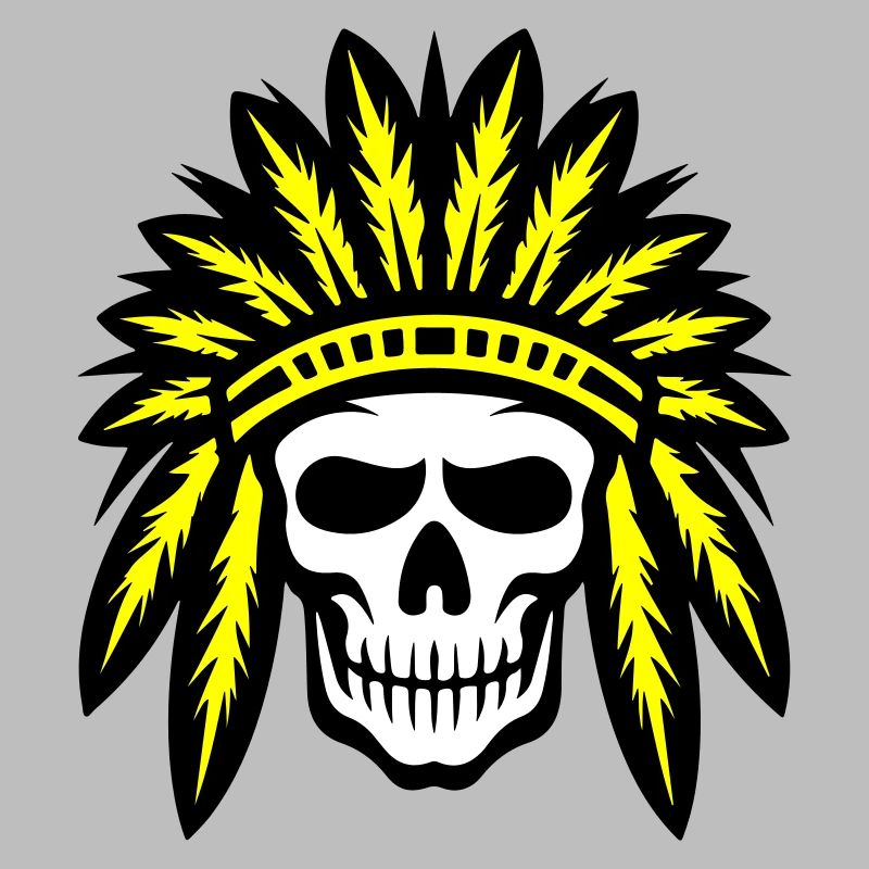 Apache Indian Chief Skull