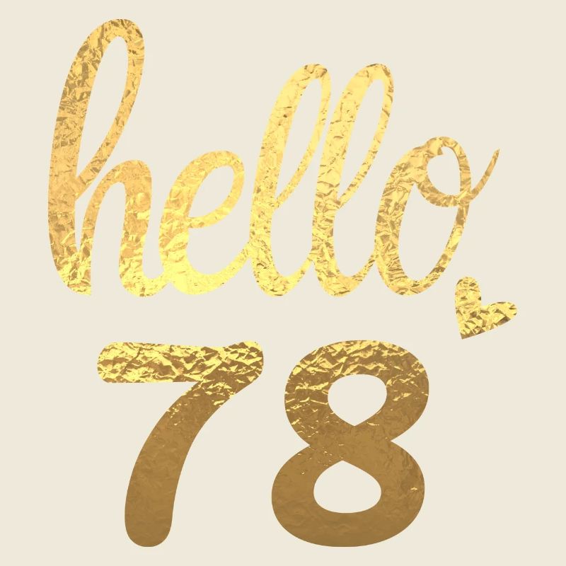 Hello 78 doré