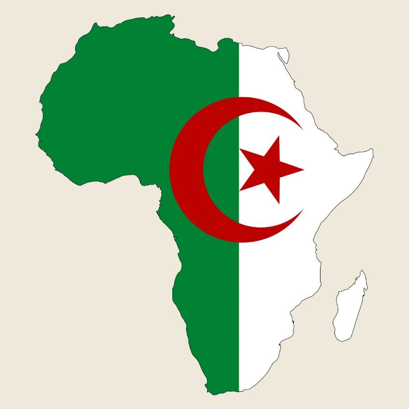 Algerien_Flagge_Afrika