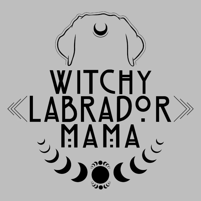 Witchy Labrador Mama Hunde Hexe Hexen