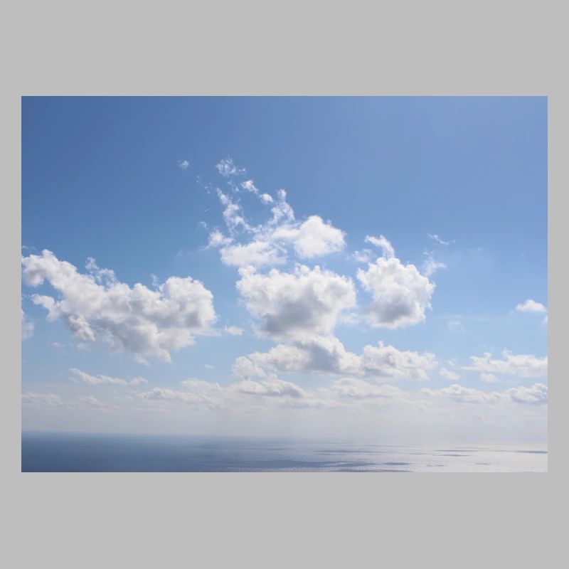 Awesome Blue Sky Clouds Pattern - Summer Vacation