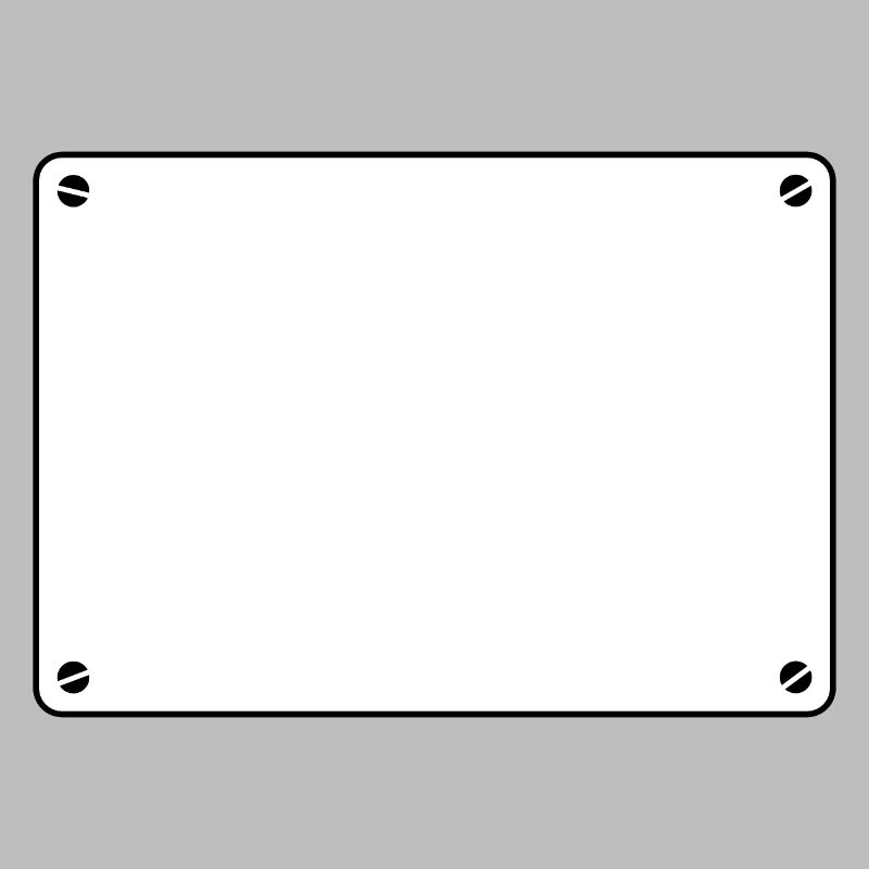 Plate White Shield