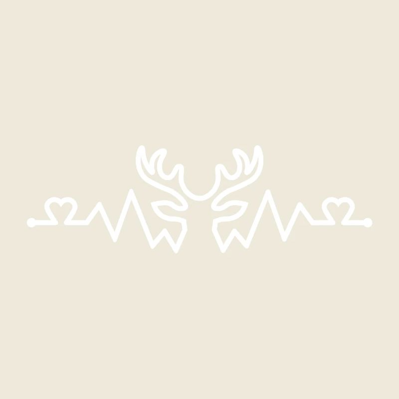 Hirschherzfrequenz und Herzen