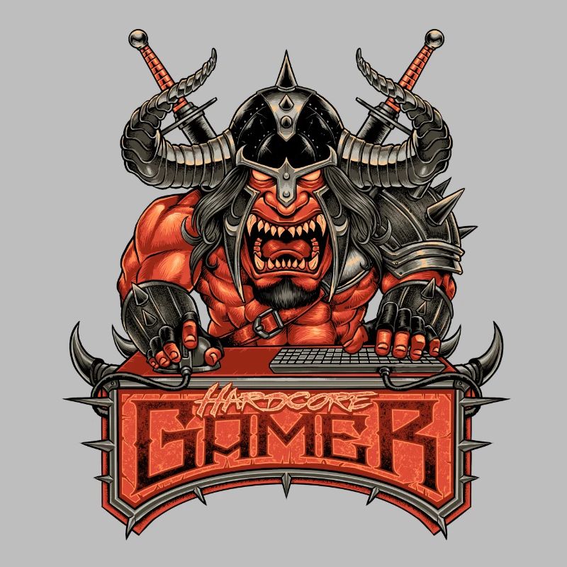 Nerd Gamer Designs MOAB Sword Devil Dämon Fighter