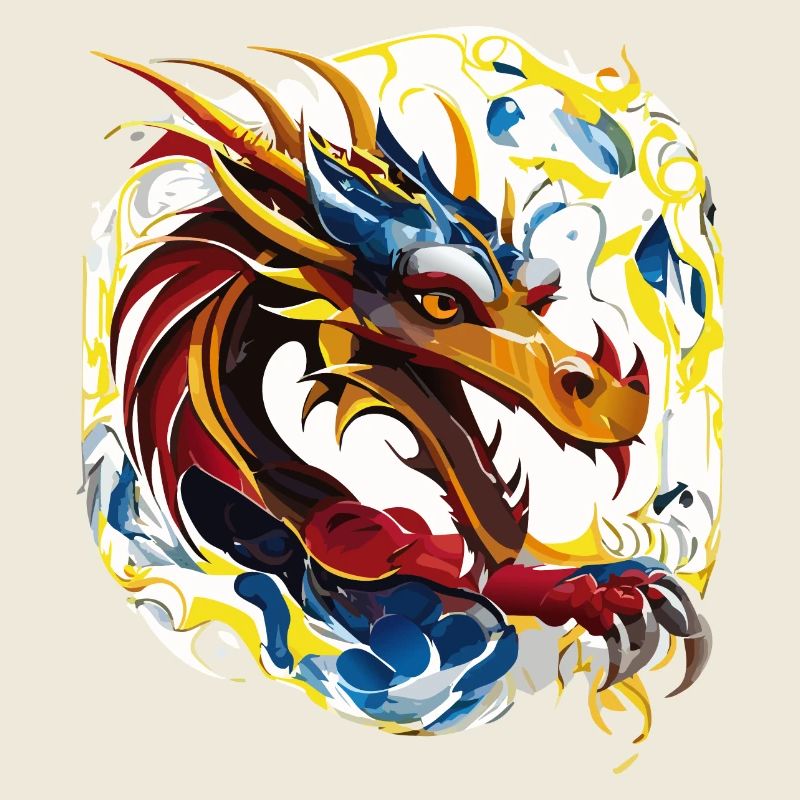 Freundlicher Drache (Artwork Collection)