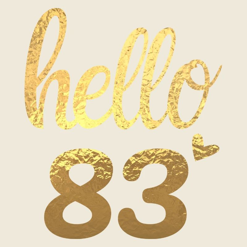 Hello 83 doré