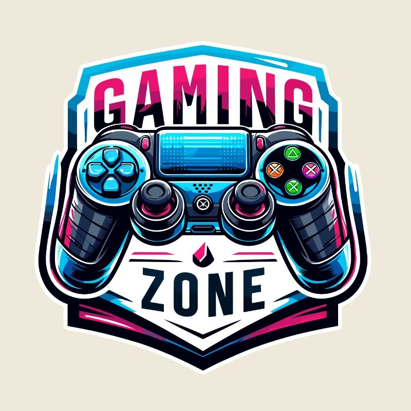 Gaming Zone - Controller Illustration