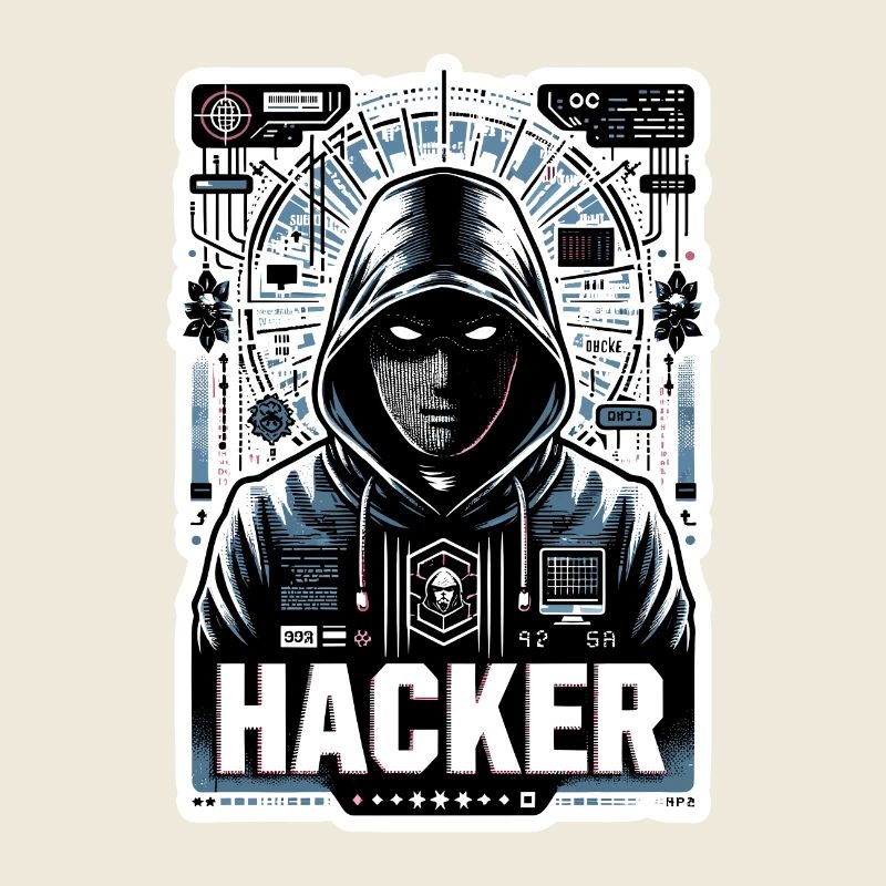 Hacker - Illustration