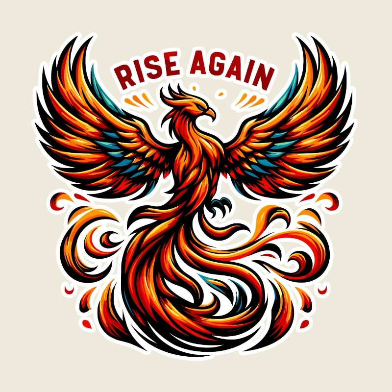 Rise Again - Illustration de Phénix