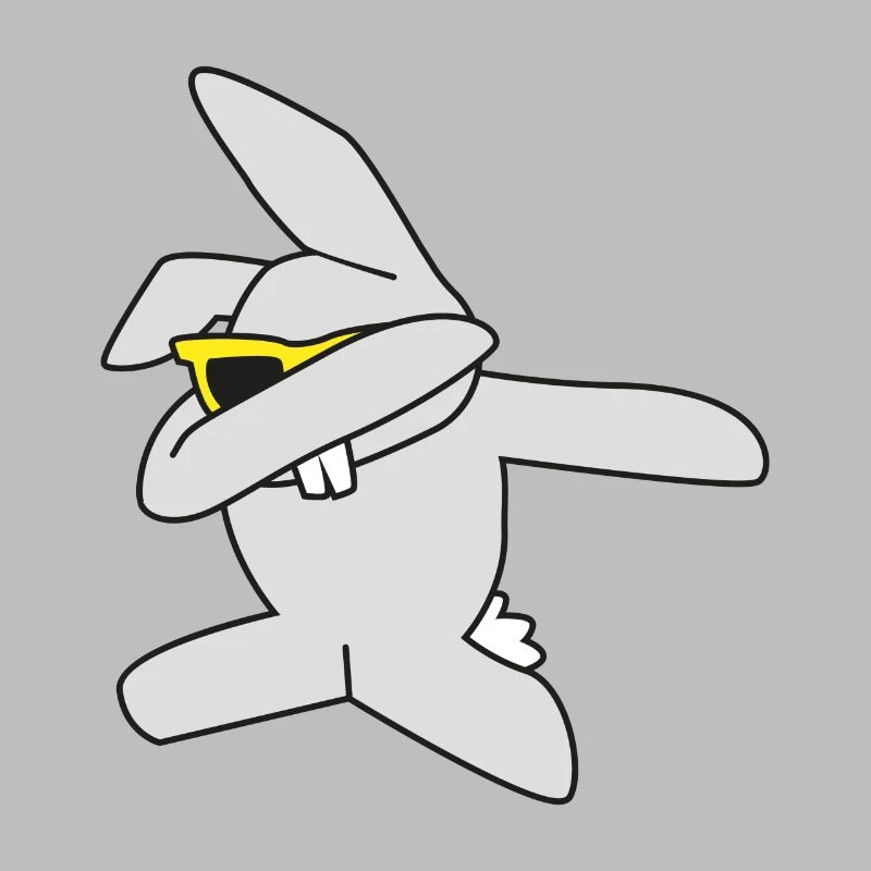 Dabbing Osterhase