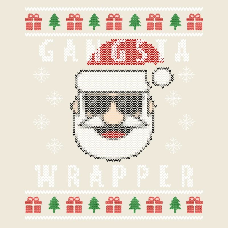 wrapper Gangsta laid de Noël Pull