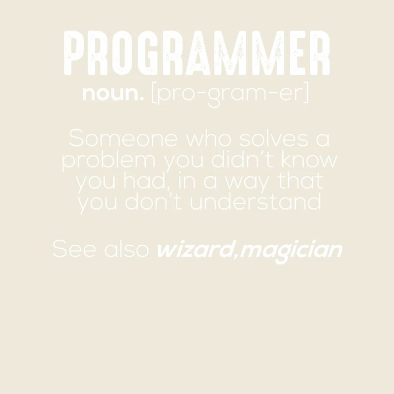 Funny Programmer Meaning
