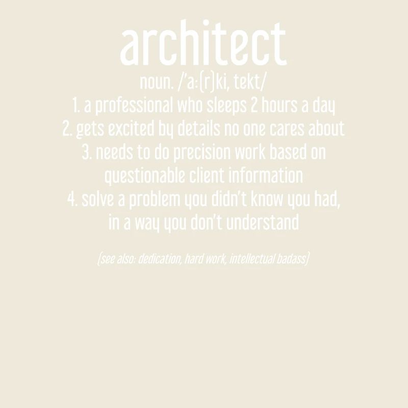 ARCHITECTE - DESIGNER - CONSTRUCTION - DESSIN