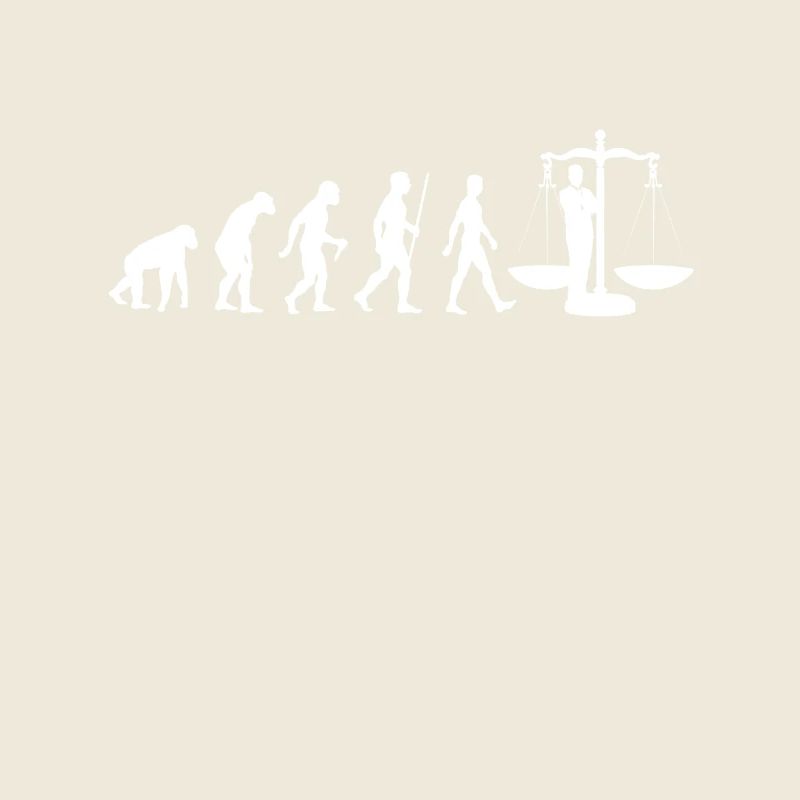 Anwalt Evolution Anwältin Geschenk