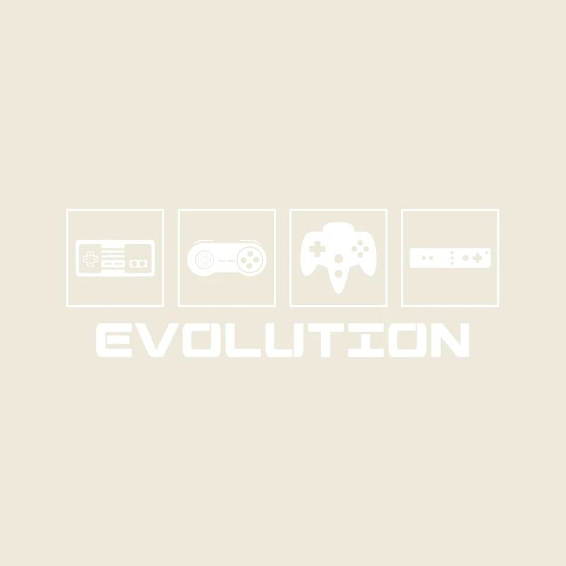 Die Videospiele Evolution - Geschenk