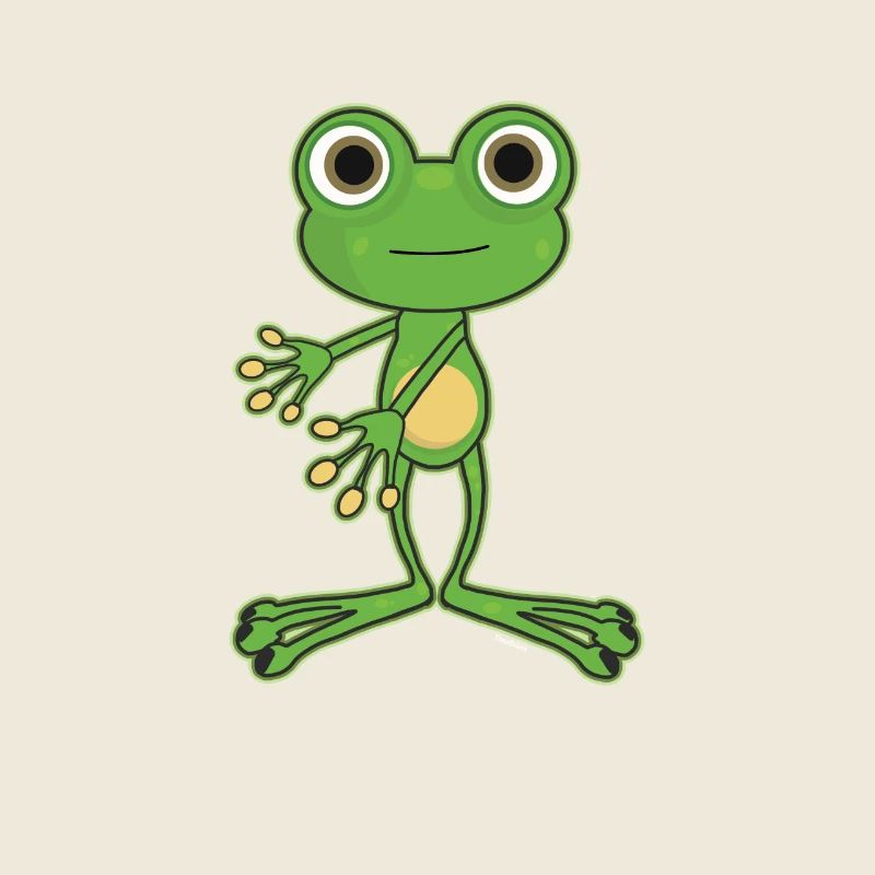 Floss Dance Move Frog