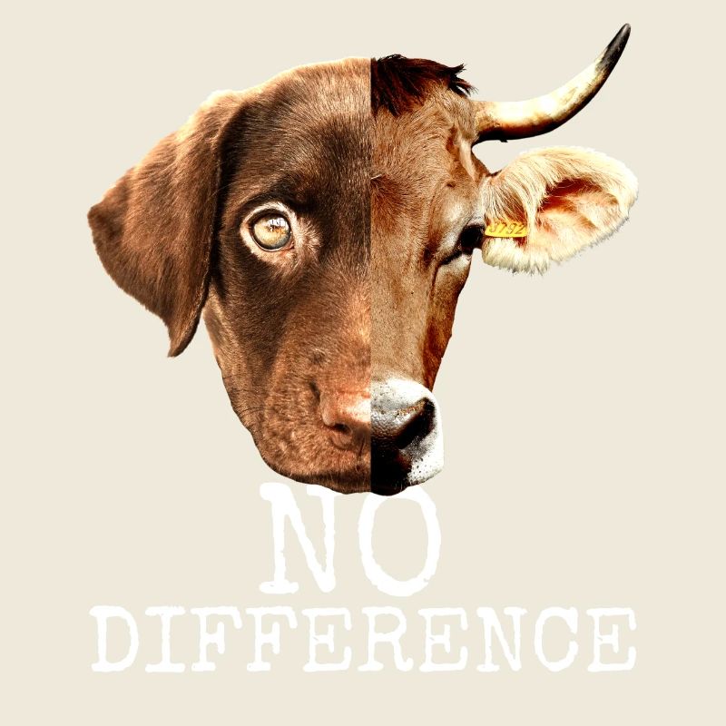 No Difference Pro Vegan Vegetan Tierschutz