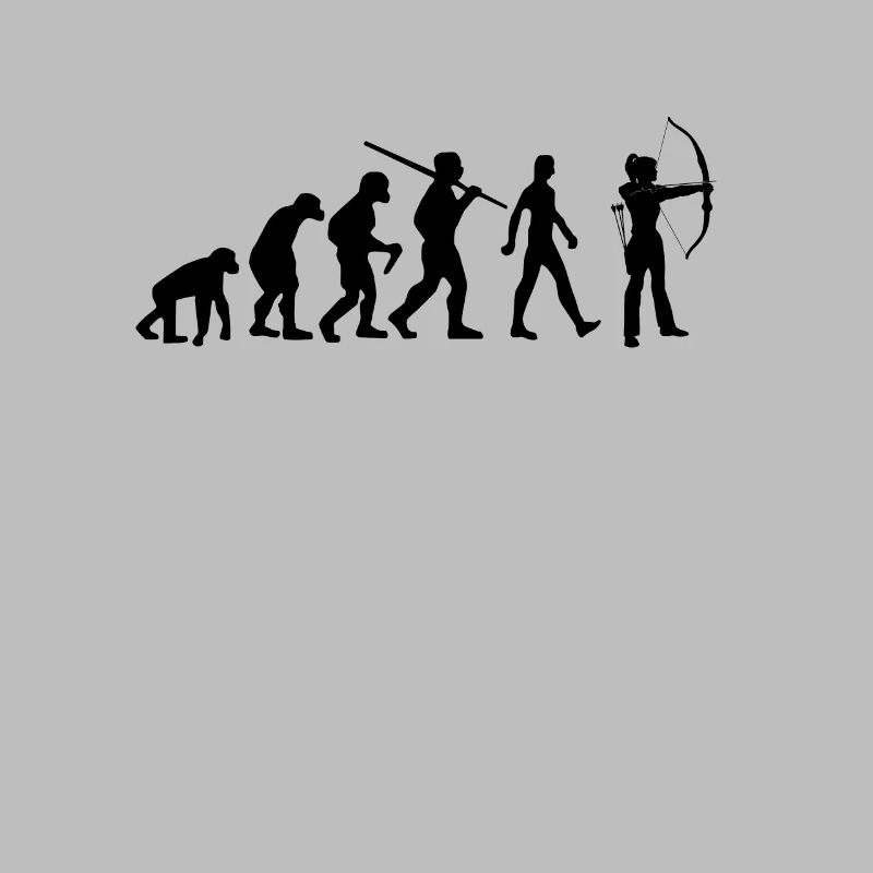 Frauen Bogenschießen Evolution Pfeil