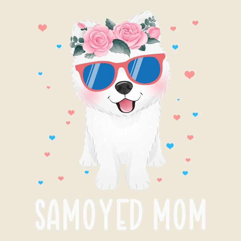 Samojeden Mama Samojede Samojedenhunde Geschenk