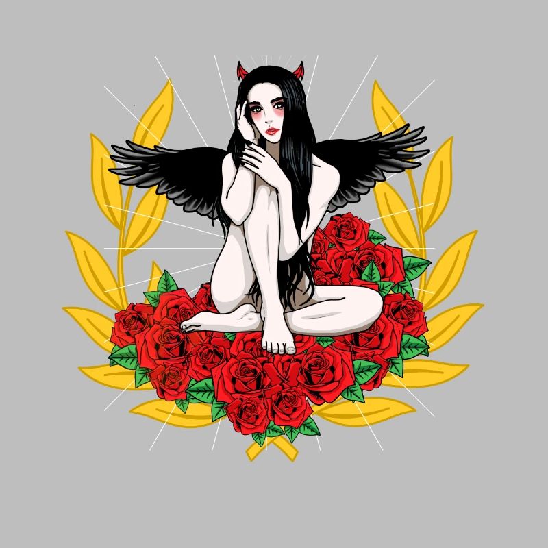 Devilish Devil Woman Satan's Roast Devil