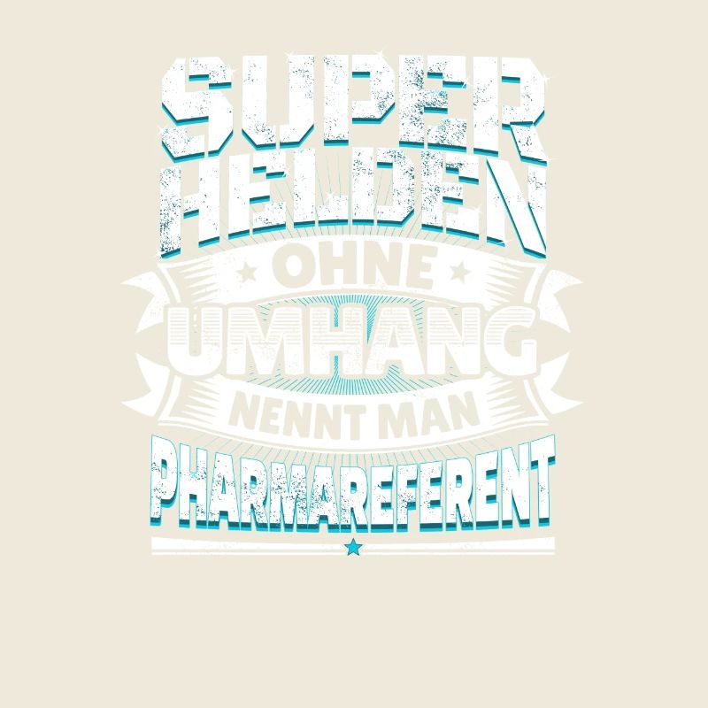 Superheld Spruch Held Pharmareferent Geschenk