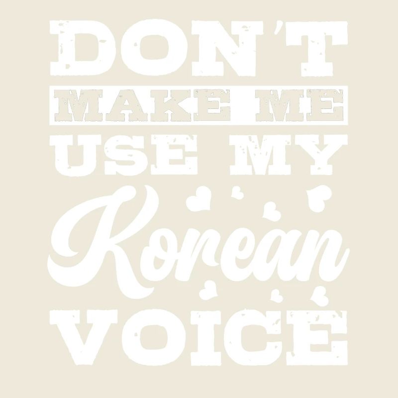 Ma voix coréenne Coréenne Bien-aimée