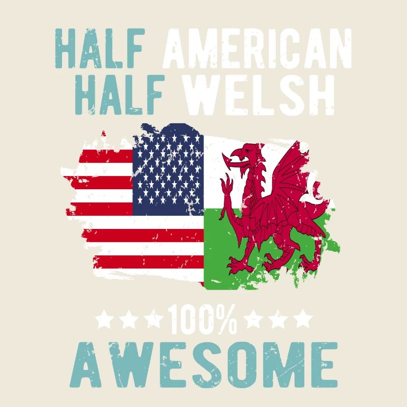 Halb Amerikaner Halb Waliser